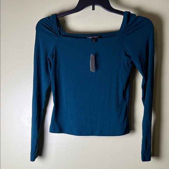 Banana Republic Green crap top Blouse - Picture 1 of 5
